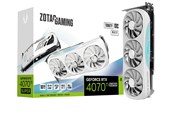 Grafikkort - ZOTAC GeForce RTX 4070 Ti SUPER Trinity OC White - 16GB GDDR6X RAM - Grafikkort - ZT-D40730Q-10P