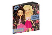 Kreative leker - Besties Scratch & Coloring Book - 140010