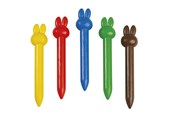 Skrive- & Tegneverktøy - Bambolino Toys Miffy Crayons 5pcs. - 17051