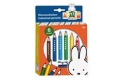 Kreative leker - Bambolino Toys Miffy Wooden Crayons 6pcs - 17052