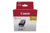 Printertilbehør blekk/toner - Canon CLI-521 / 2934B015 C/M/Y Multi Pack - Blekkpatron Blå - 2934B015