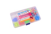 Kreative leker - Johntoy Loom Straps Set in Storage Box - 29650