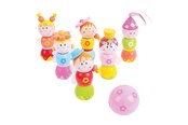 Utendørsleker - Bigjigs Wooden Bowling Set Princesses 7 pcs. - BJ864