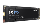 SSD - Samsung 990 EVO SSD - 2TB - PCIe 5.0 - M.2 2280 - MZ-V9E2T0BW