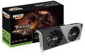 Grafikkort - Inno3D GeForce RTX 4070 SUPER Twin X2 - 12GB GDDR6X RAM - Grafikkort - N407S2-126X-186162N