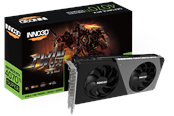 Grafikkort - Inno3D GeForce RTX 4070 Ti SUPER Twin X2 - 16GB GDDR6X RAM - Grafikkort - N407TS2-166X-186156N