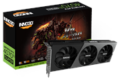 Grafikkort - Inno3D GeForce RTX 4070 Ti SUPER X3 OC - 16GB GDDR6X RAM - Grafikkort - N407TS3-166XX-186158N