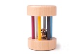 Babyleker - Bigjigs Wooden Roll Rattle 100% FSC - 32002