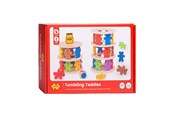 Babyleker - Bigjigs Wooden Stacking Game Teddy Bears. - 33025