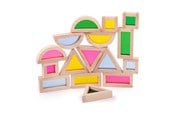 Byggesett - Bigjigs Wooden Sensory and Sound Blocks - 33033