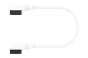 Kabinett-tilbehør - Corsair iCUE LINK Cable - 60cm - 90° Connector - White - CL-9011134-WW