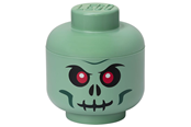 Barnerom - LEGO Storage head, small - Green Skeleton - 40310803