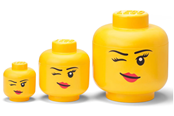 Barnerom - LEGO STORAGE HEAD COLLECTION - WINKING GIRL - 43340802