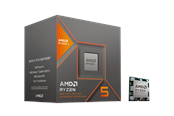 Prosessor/CPU - AMD Ryzen 5 8600G Wraith Stealth Prosessor/CPU - 6 kjerner - 4.35 GHz - AMD AM5 - AMD Boks (med kjøler) - 100-100001237BOX