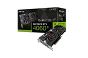 Grafikkort - PNY GeForce RTX 4060 Ti Verto OC Dual Fan - 8GB GDDR6 RAM - Grafikkort - VCG4060T8DFXPB1-O