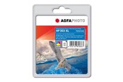 Printertilbehør blekk/toner - Agfa Photo - XL - cyan - compatible - remanufactured - ink cartridge - Blekkpatron Blå - APHP303XLC