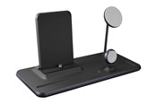 Nettbrett - Adaptere og ladere - ZENS 4-in-1 wireless charging stand - iPad + MagSafe wireless charger - + AC power adapter - 15 Watt - ZEDC21B/00