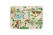 Barnerom - Achoka Dinoworld play mat 100x150cm - 88543