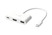 Dokkingstasjon - j5create JCA379EW - docking station - USB-C 3.2 Gen 1 - HDMI - JCA379EW-N