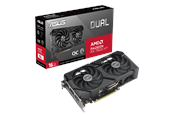 Grafikkort - ASUS Radeon RX 7600 XT DUAL OC - 16GB GDDR6 RAM - Grafikkort - 90YV0K21-M0NA00