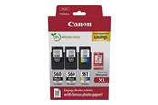 Papir, Fotopapir & Etiketter - Canon PG-560XLx2/CL-561XL / 3712C012 High Value Pack - 3712C012