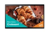 Digital skilting & Hotell TV - Samsung QB24C-T QBC-T Series - 24" Class (23.8" viewable) LED-backlit LCD display - Full HD - for digital signage / interactive communication - LH24QBCTBGCXEN