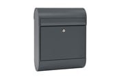 Postkasser - MEFA Ruby 864 w/small cylinder lock Grey - 864510