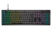 Tastatur - Corsair K55 CORE RGB - Gamingtastatur - Amerikansk Engelsk - Svart - CH-9226C65-NA