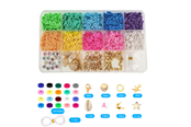 Kreative leker - Pocket Money Clay Beads Set 1.000 Beads - 621512