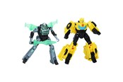 Figurer - Hasbro Transformers: EarthSpark Cyber-Combiner Bumblebee and Mo Malto Action Figure Set - 2-Pack - F84395L00