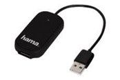 Nettverksadapter - Hama "Basic" Wi-Fi Data Reader - network media streaming adapter - USB 2.0 - 119450