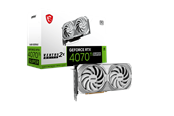 Grafikkort - MSI GeForce RTX 4070 Ti SUPER VENTUS 2X OC WHITE - 16GB GDDR6X RAM - Grafikkort - RTX 4070 Ti SUPER 16G VENTUS 2X WHITE OC