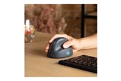 Mus - R-Go Tools R-Go HE Basic - Vertical mouse - Optisk - 3 knapper - Svart - RGOHEBAMRWL