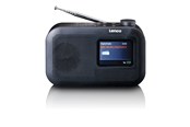 DAB, nettverks- og klokkeradio - Lenco PDR-026BK - Portable DAB+/FM radio with Bluetooth® - Black - DAB/FM - Mono - Svart - PDR-026BK