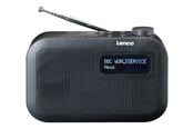 DAB, nettverks- og klokkeradio - Lenco PDR-016 - DAB/FM - Mono - Svart - PDR-016BK