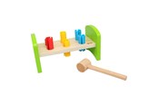 Babyleker - Classic World Wooden Hammer Bench 8 pcs. - 5000