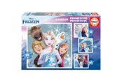 Puslespill - Educa 4 In 1 Frozen12-16-20-25 - 80-19735