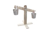 Treleker - Classic World Wooden Sandpit Scale with Buckets - 70010