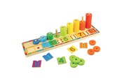 Babyleker - Bigjigs Wooden Learning Game Counting 55 pcs. - BJ531