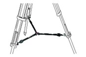 Foto- & Videotilbehør - Manfrotto 537SPRB - tripod spreader - 537SPRB