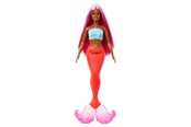 Dukker, Bamser & Utstyr - Barbie A Touch of Magic Mermaid - Red - HRR04