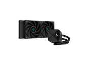 Prosessor-kjøler - DeepCool LS520S ZERO DARK - CPU Vannkjøling - Max 33 dBA - R-LS520-BKNNMM-G-1