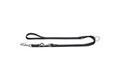 Hund - Hunter - Leash Nylon 15/200 black - (40546) - 40546