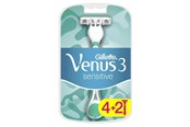 Barberingsutstyr - Gillette Venus Sensitive Disposable Blades 6 pcs - 7702018487110