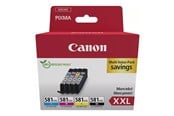 Printertilbehør blekk/toner - Canon CLI-581XXL / 1998C007 High Multi Pack - Blekkpatron Blå - 1998C007