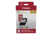 Papir, Fotopapir & Etiketter - Canon CLI 581 C/M/Y/BK Photo Value Pack - 2106C006