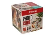 Papir, Fotopapir & Etiketter - Canon Photo Cube Creative Pack - 2-pack - black colour (cyan magenta yellow) - original - glossy - ink cartridge / paper kit - 5225B017