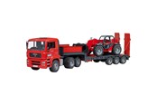 Leketøysbil - Bruder MAN TGA Low loader truck with Manitou Telescopic - BR2774