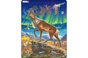 Puslespill - Larsen Puzzles Larsen Reindeer (60 pcs) - LA-FH26