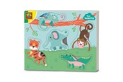 Babyleker - SES Tiny Talents - Animal Tactile Puzzle - 13132